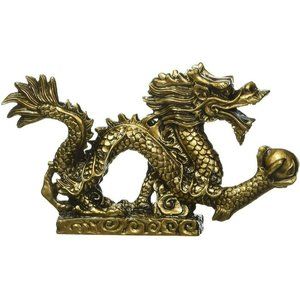 Feng Shui Dragon Luck & Success feng Shui Resin Dragon Statue Sculpture